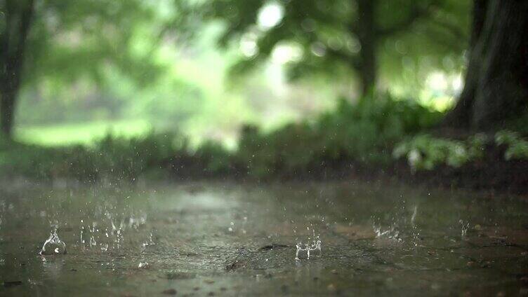 雨滴/下雨/延时