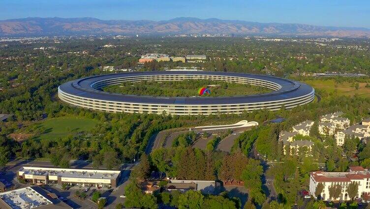 Apple Park苹果飞船总部大楼