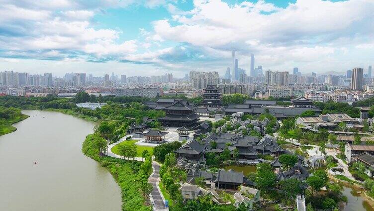 2022年 最新 广州文化馆 航拍
