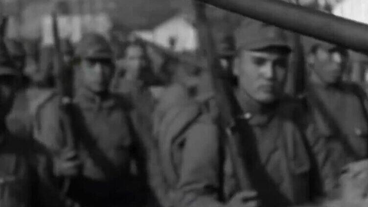 抗日战争历史资料南京大屠杀视频素材