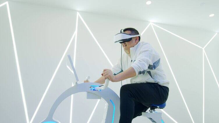 VR体验骑车游戏