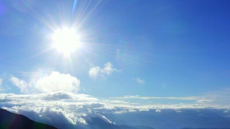 大山日出云海日出东方曙光