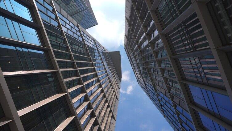 南京CBD金融中心高楼大厦
