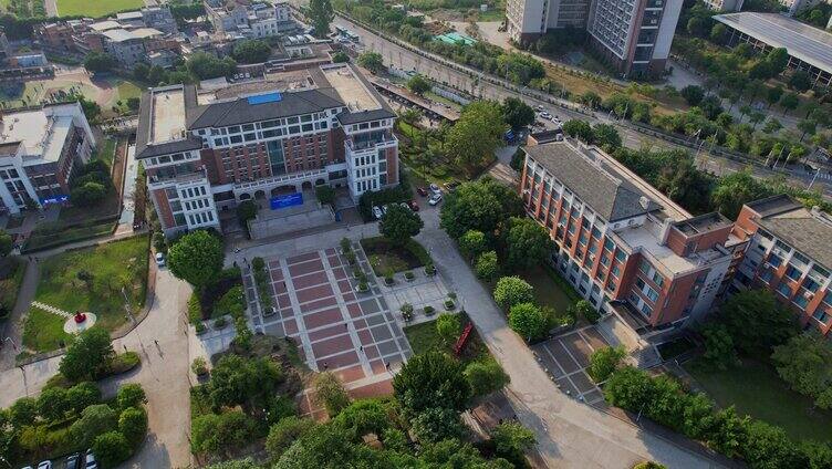 航拍福建华南女子学院