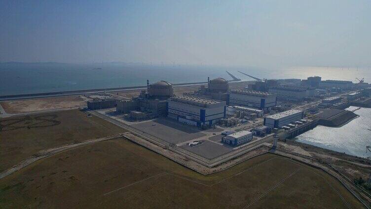 航拍福清核电站景观