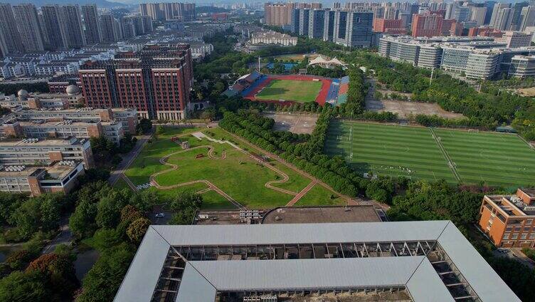 航拍福建师范大学合集