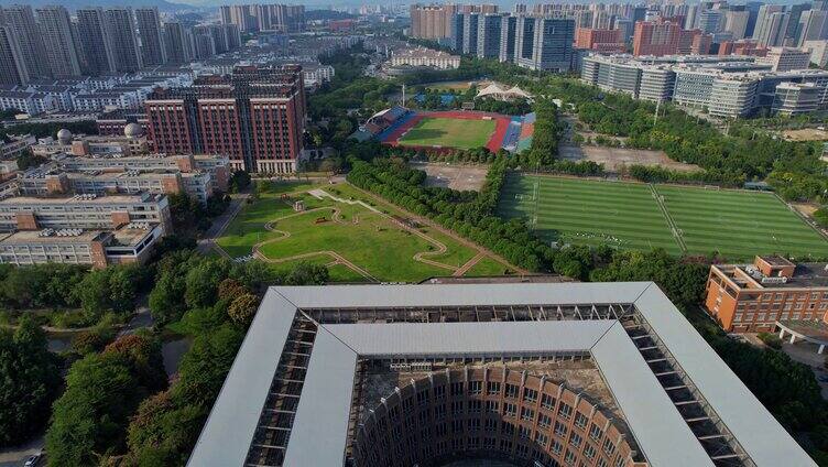 航拍福建师范大学合集