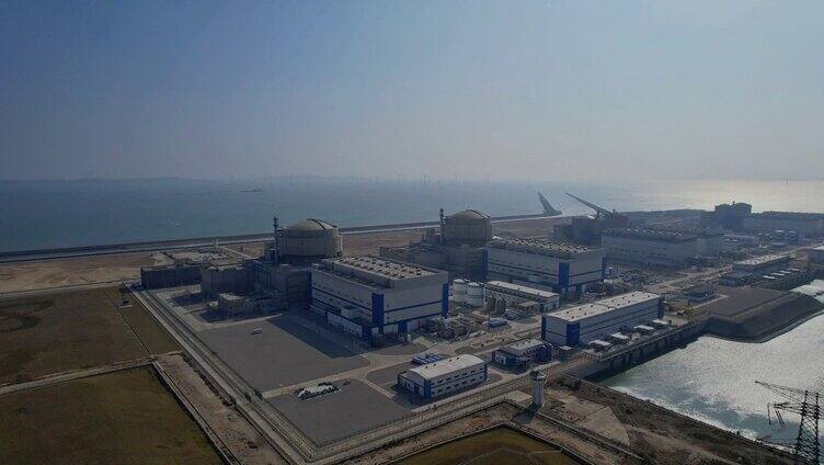 航拍福清核电站景观