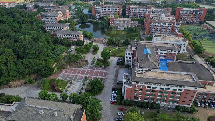 航拍福建华南女子学院