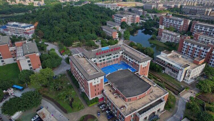 航拍福建华南女子学院