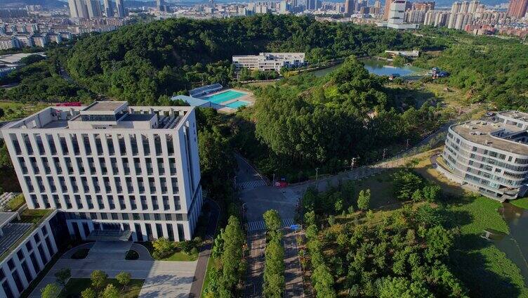 航拍福州大学旗山校区合集