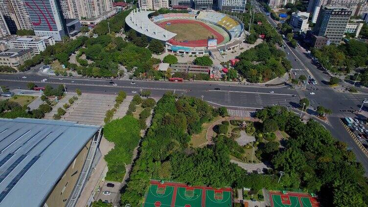 航拍莆田市体育中心合集