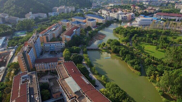 航拍福州闽江学院