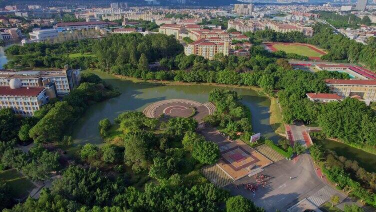 航拍福州闽江学院