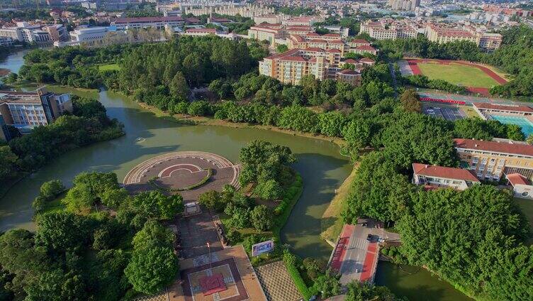 航拍福州闽江学院