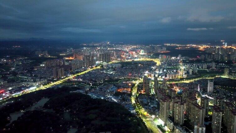 南宁夜景 城市风光 