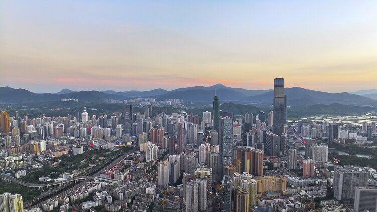 深圳城市地标高楼建筑风景合集「组镜」
