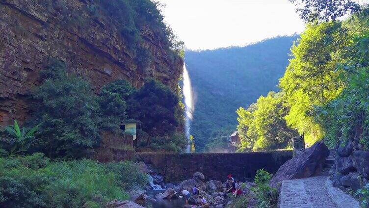瀑布 旅游 峡谷