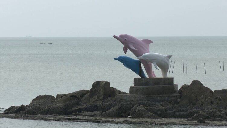 三娘湾海豚石