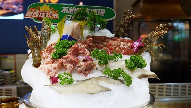 龙虾 牛肉 自助餐 自选餐品 「组镜」