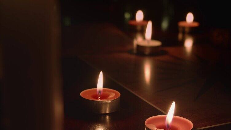 蜡烛烛光  祈祷 祝福