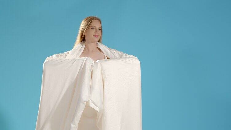 抚摸高端柔软舒适床上用品 棉质被单被套