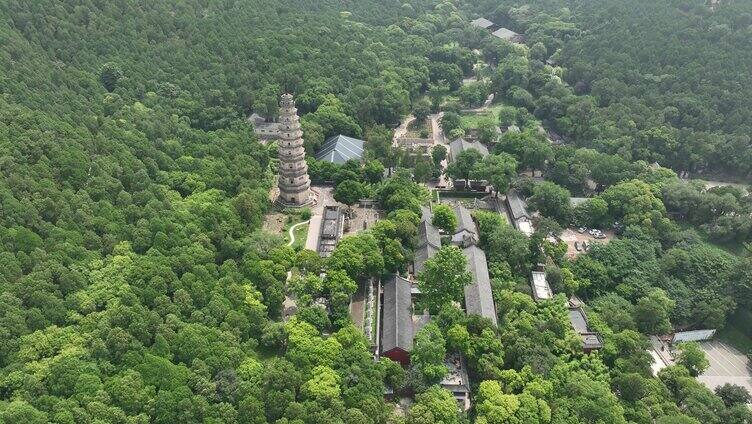 济南灵岩寺航拍济南灵岩寺航拍