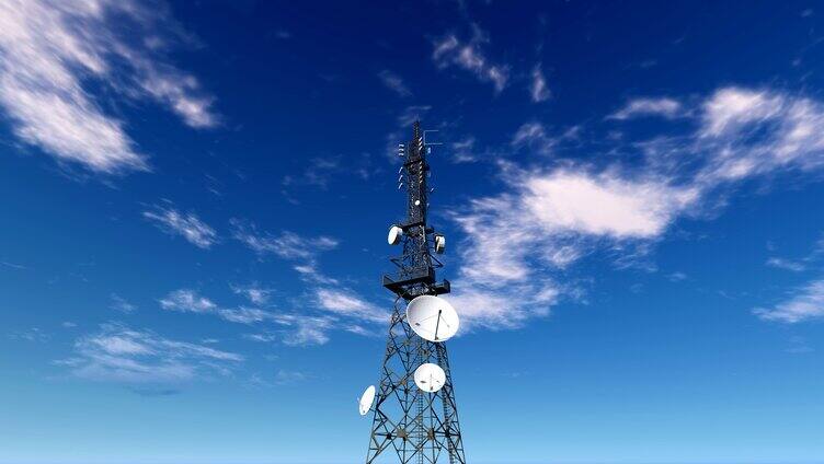 5G基站信号塔数据信息传输