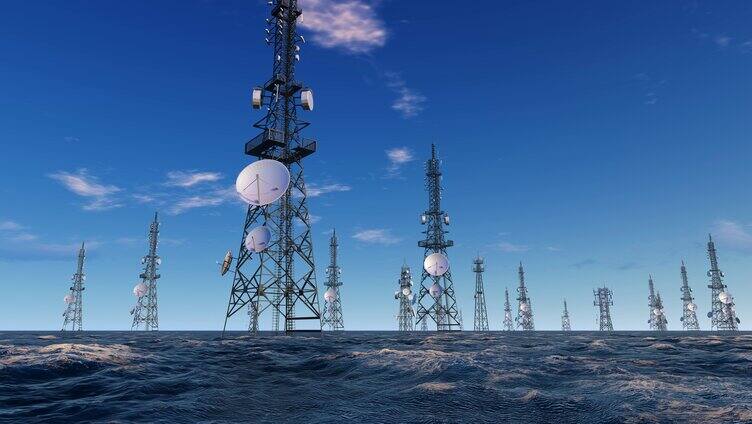 海洋5g通信信号基站