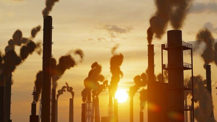 钢铁厂废气排放 工业污染 环境恶化