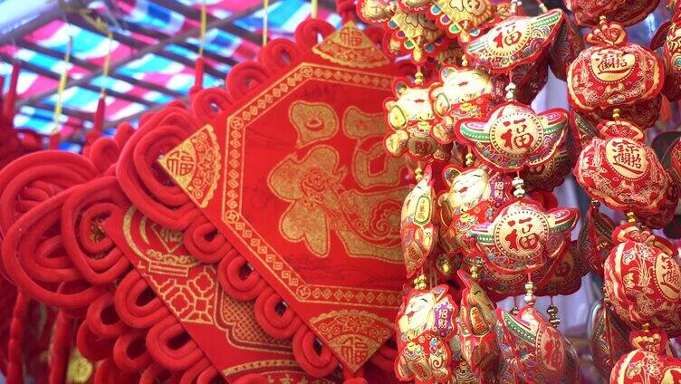 春节 灯笼 中国结