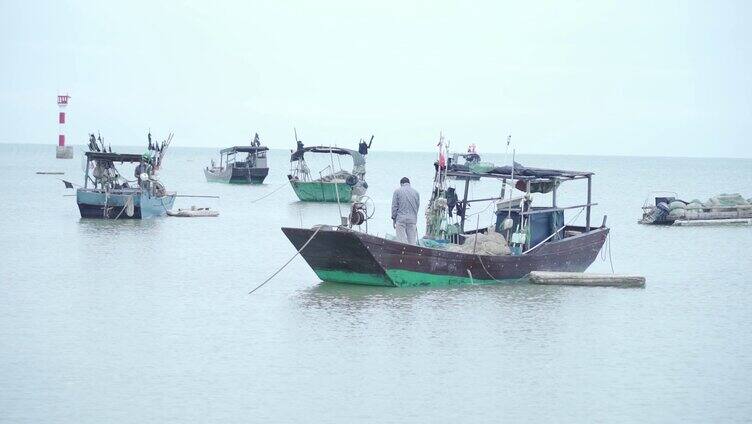 休渔期 渔船停港