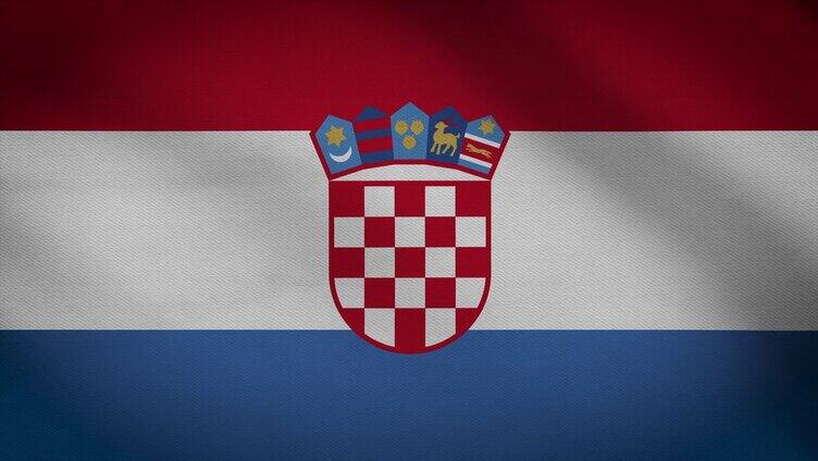 克罗地亚国旗素材