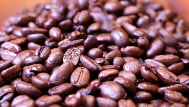 咖啡豆 咖啡散落 