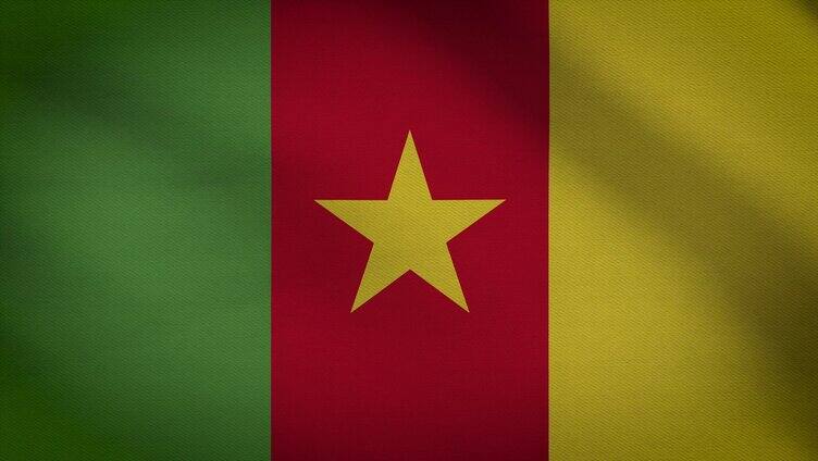 喀麦隆国旗素材