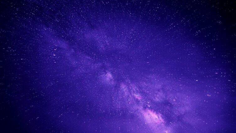 紫色梦幻灿烂星河