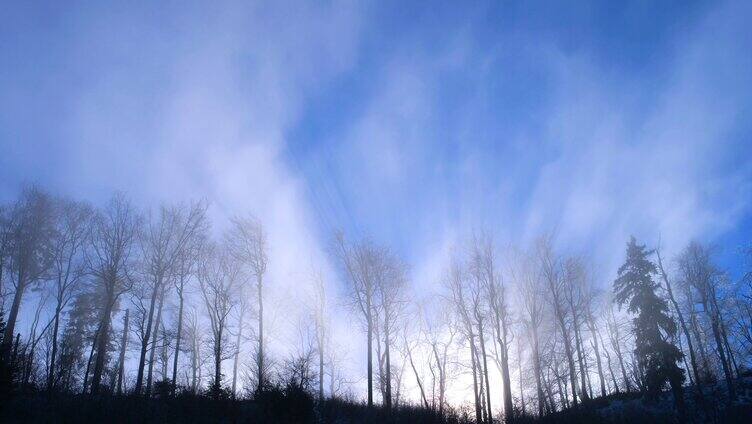 蓝天白云动态云