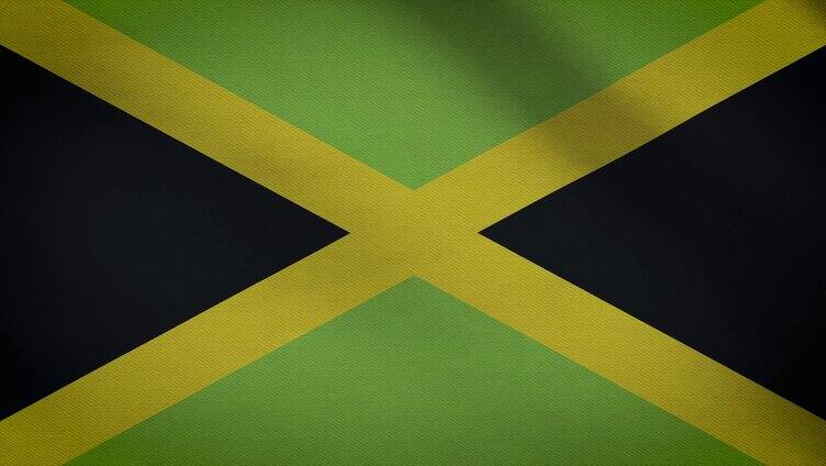 牙买加旗帜 国旗