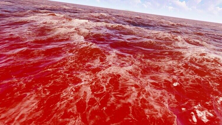 穿越被严重污染的红海
