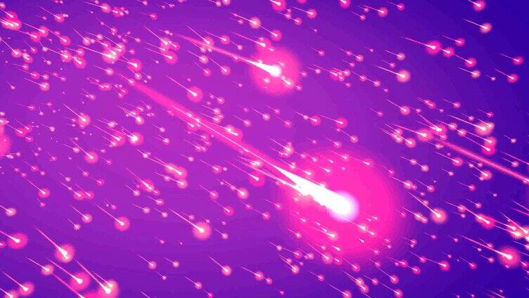 超炫动态粒子 紫色光效粒子
