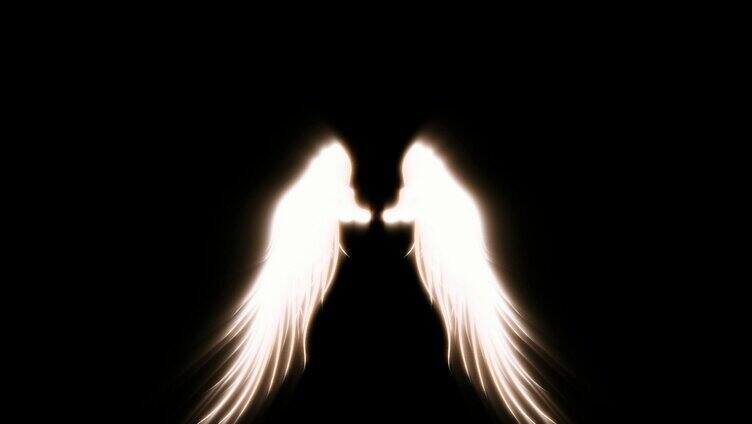 天使翅膀LED背景