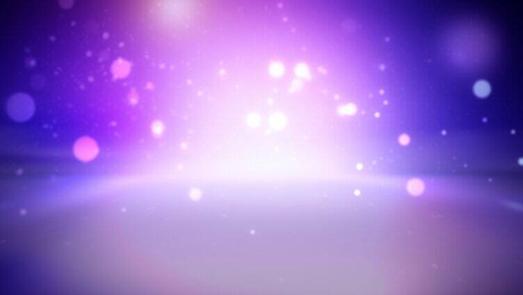 超炫动态粒子 紫色梦幻光点粒子