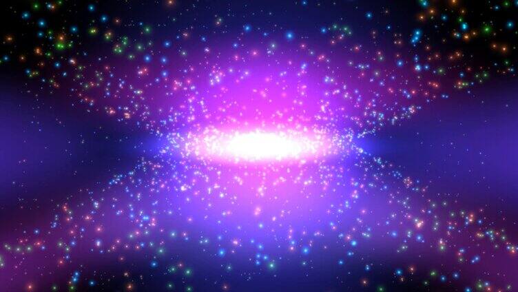超炫动态粒子 紫色粒子