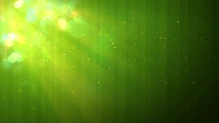 超炫动态粒子 绿色光点粒子