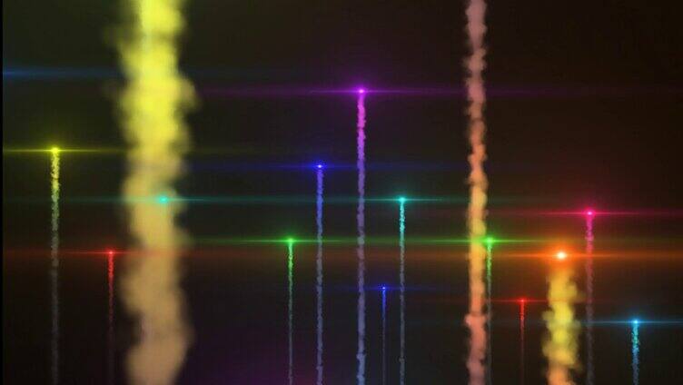 超炫动态粒子 动感七彩荧光粒子