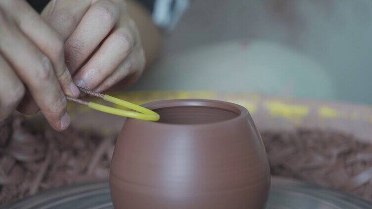 坭兴陶 茶壶制作