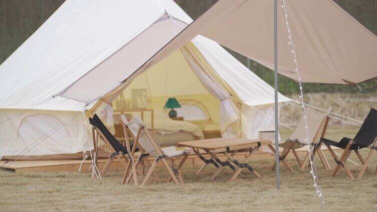 帐篷  户外露营 露营基地