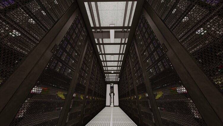 服务器大数据云计算机房