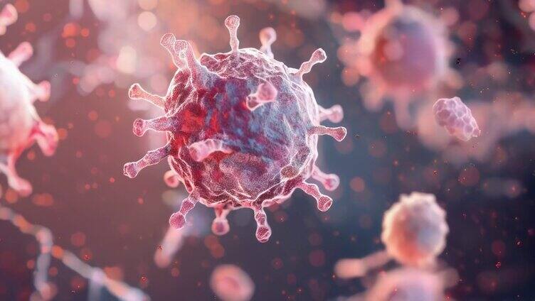 病毒细胞细菌微生物癌症