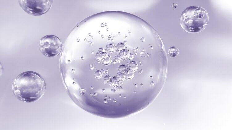 水油气泡护肤精华露透明质酸渗透吸收
